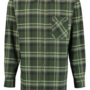 Sichere Zahlung Flanell-Arbeitshemd "Comfort Fit", 90 cm, Gr. (41/42) L