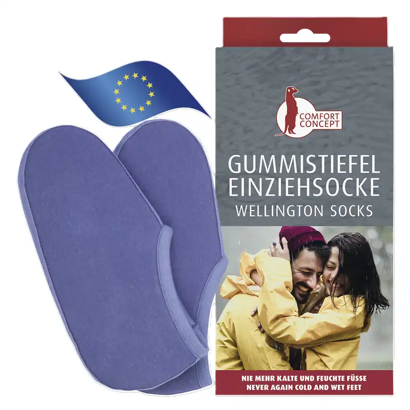 Herren-Stiefelsocken, Comfort Concept, blau, Gr. 48/49 Sofort Bestellen