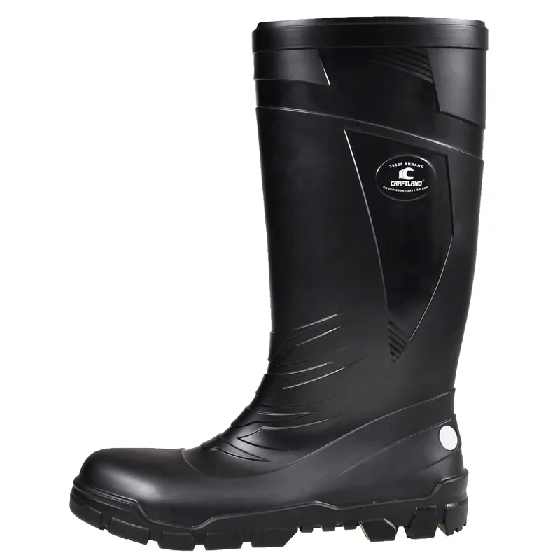 Abverkauf PVC/Nitril-Sicherheitsstiefel S5 Arrano, Schwarz, Gr. 44