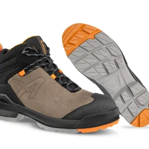 Schnäppchen Sicherheitsstiefel S3 Taraval Brown Mid, schwarz-braun, Gr. 37