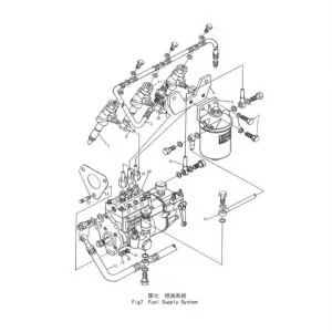 Meistverkauft Einspritzdüsenleitung 2 Motor TY385