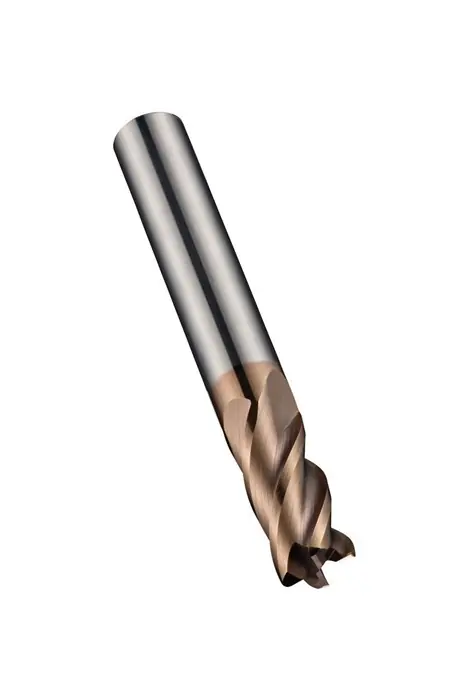 Schaftfräser S767 D.4mm R.0,5mm Gesamt-L.57mm Schneiden-L.11mm HM TiSiN Z.4 Mega-Angebot