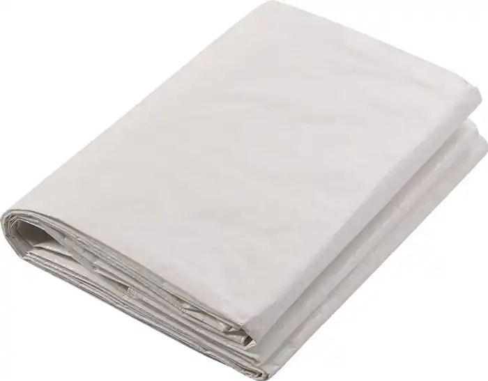 PE-Bauzaunplane weiß 140g/m² L.1,76m B.3,41m Markenprodukt
