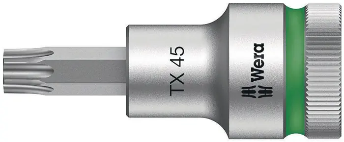 Neue Ware Steckschlüsseleinsatz 8767 C HF TORX® 1/2 Zoll T45 L.60mm WERA