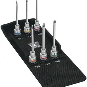 Steckschlüsselsatz 8767 C TORX® HF2 6-tlg.1/2 Zoll T20-T45 WERA Finale Aktion