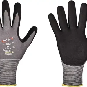 Highlight Handschuh OPTIMATE Gr.9 grau/schwarz EN 420/EN 388 PSA II OPTIFLEX VE: 12 Paare
