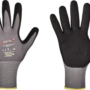 Finale Aktion Handschuh OPTIMATE Gr.12 grau/schwarz EN 420/EN 388 PSA II OPTIFLEX VE: 12 Paare