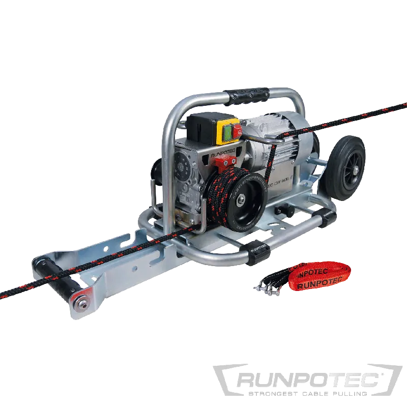 Ausverkauf Runpotec SPILLWINDE CW 800 E mit Trolley