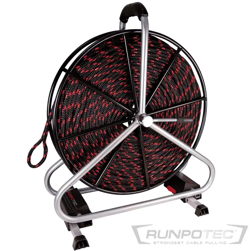 Runpotec ZUGSEIL POLYESTER Ø8MM 120M inkl HASPEL Preis Gesenkt