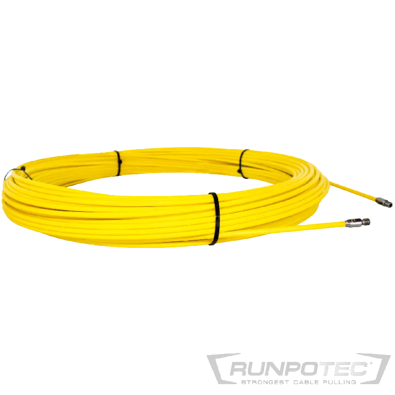 Saisonangebot Runpotec Ersatz-Glasfaserstab mit Endhülse 30 m Ø 4,5 mm RUNPOTEC Gewinde RTG Ø 6 mm