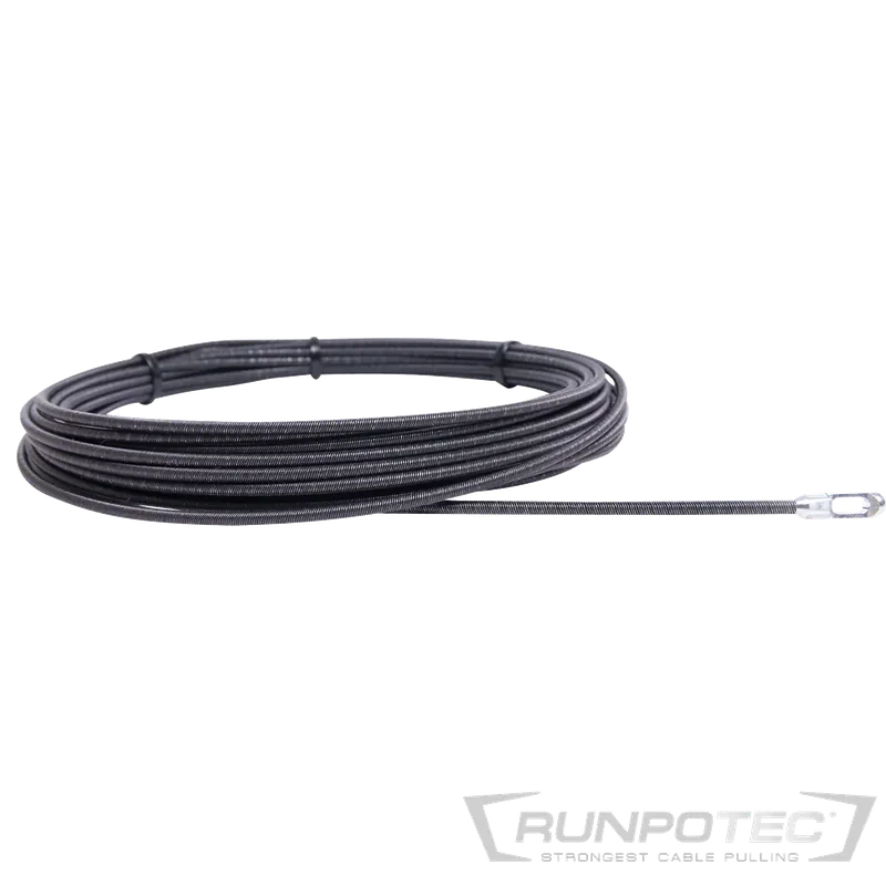 Runpotec Metallspirale 10 m Ø 4 mm inkl. Spezialösenkopf Preis Gesenkt