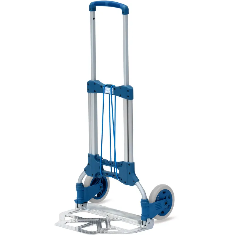 Angebot fetra Transportkarre klappbar Stahlrohr Aluminium Höhe 1090 mm