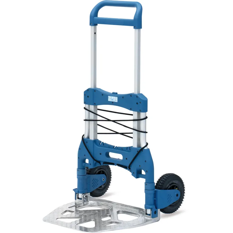 Schneller Versand fetra Transportkarre klappbar Stahlrohr Aluminium Höhe 1190 mm