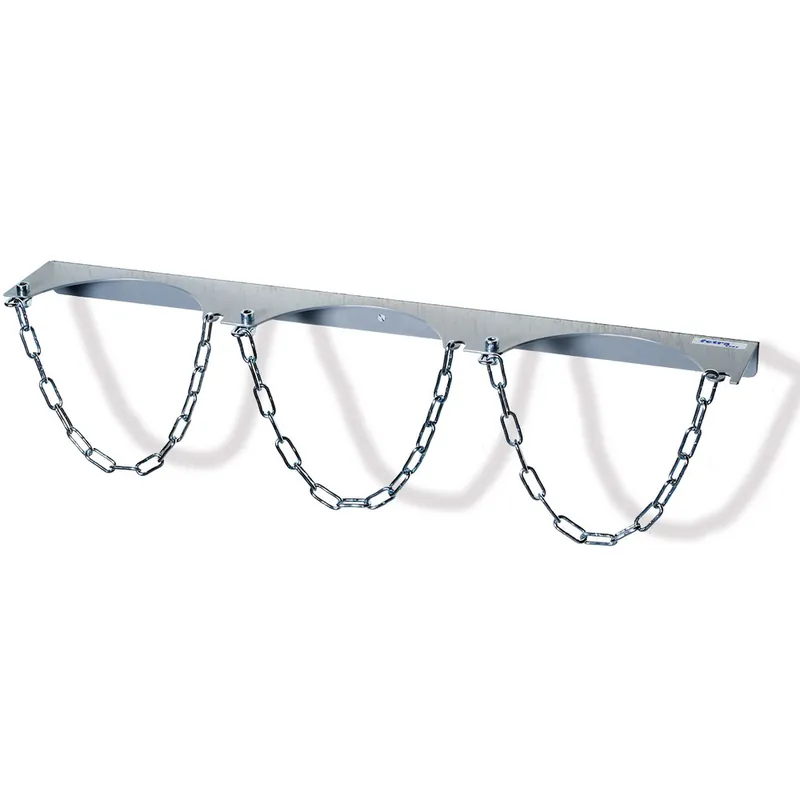 fetra Stahlflaschenwandhalter für 3 Flaschen Flaschen-Ø 320 mm Stahlblech feuerverzinkt Angebot