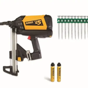 Garantierte Lieferung DeWalt Gasnagler, C5, inklusive 2 Boxen 15 mm Nägel,