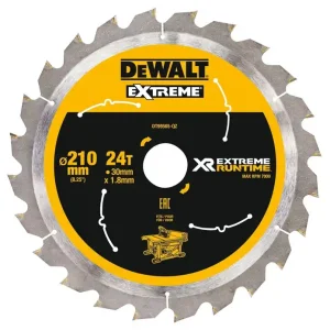 DeWalt Kreissägeblatt, DT99565, Außen-D.210mm Bohrung 30mm, Anz. Zähne 24WZ/FZ, Rabatt