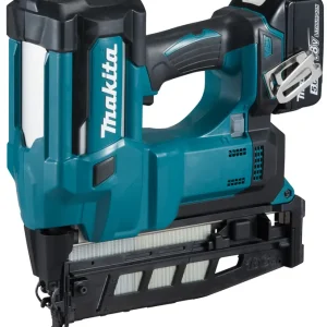 Letzte Chance Makita DBN600RTJ Akku-Stauchkopfnagler 64 mm 18V / 5,0 Ah, 2 Akkus + Ladegerät im MAKPAC