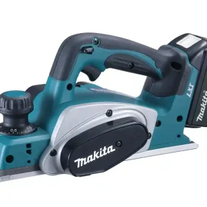 Jetzt Bestellen Makita DKP180RTJ Akku-Hobel 82 mm 18V / 5,0 Ah, 2 Akkus + Ladegerät im MAKPAC