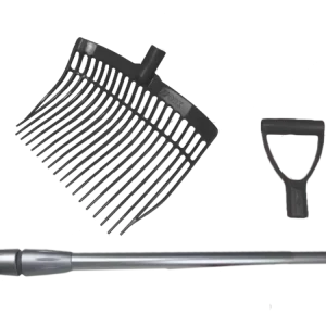 LISTER Mistgabel Set FU 846 schwarz 3 teilig schwarz Must-Have