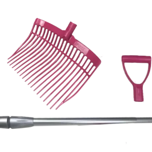 LISTER Mistgabel Set FU 846 schwarz 3 teilig pink Aktuell