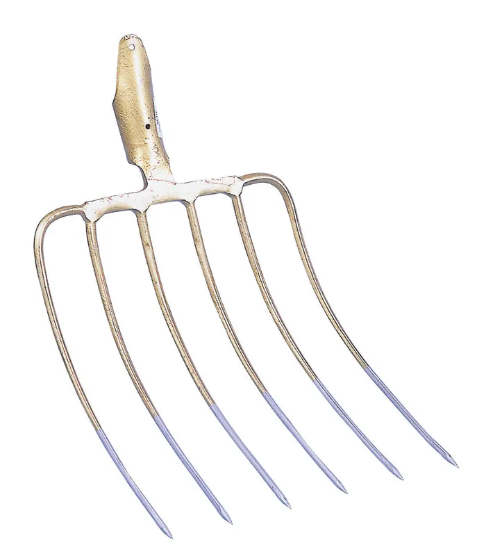 Kerbl Silogabel 6 Zinken ohne Stiel - 35 x 29 cm Neu