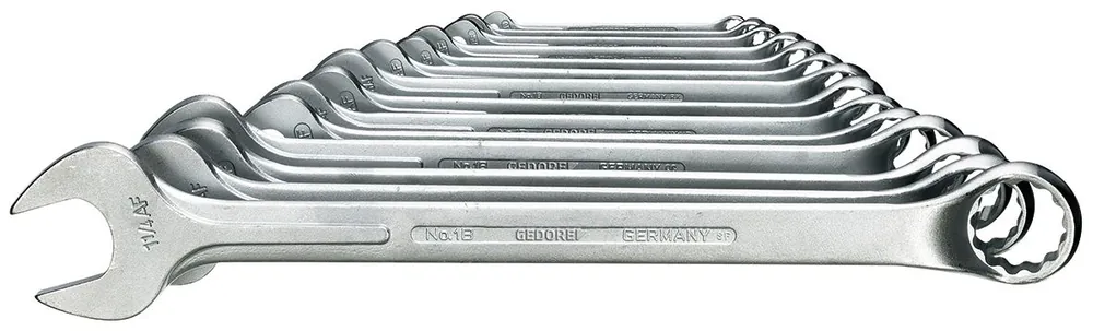 Direktkauf GEDORE B-014A 1 Ring-Maulschlüssel-Satz 14-teilig 5/16-1.1/4"