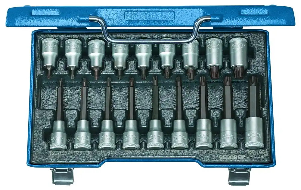 Online Kaufen GEDORE 19 ITX LKP Schraubendreher-Satz 1/2" 18-teilig TX T20-60