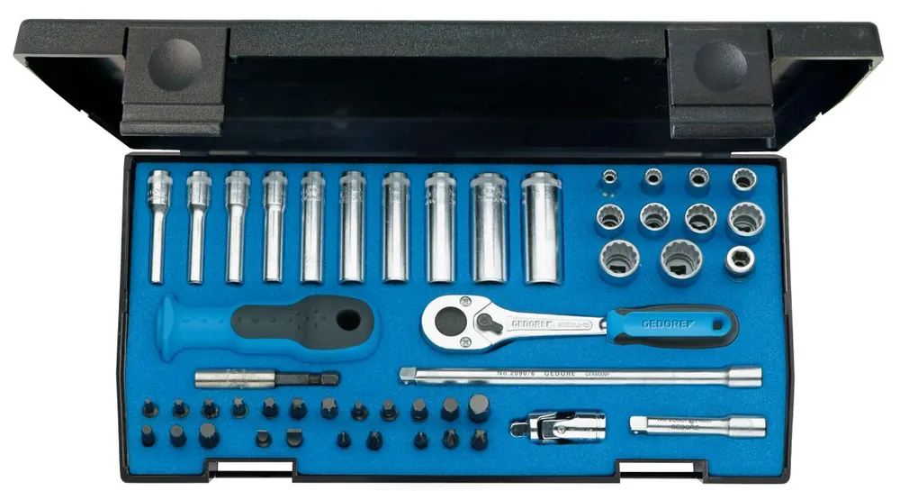 Neue Kollektion GEDORE LMU-10 20 Steckschlüssel-Satz 1/4" UD-IN-IS-PH-PZ-TX-XZN