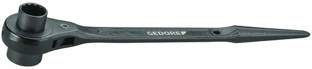 Top-Preis GEDORE 17X19 29 Stahlbauknarre Doppel-6-kant 17x19 mm