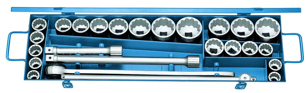 GEDORE 32 D EMAU-2 Steckschlüssel-Satz 3/4" 25-teilig UD-Profil mm+ZOLL Online Kaufen