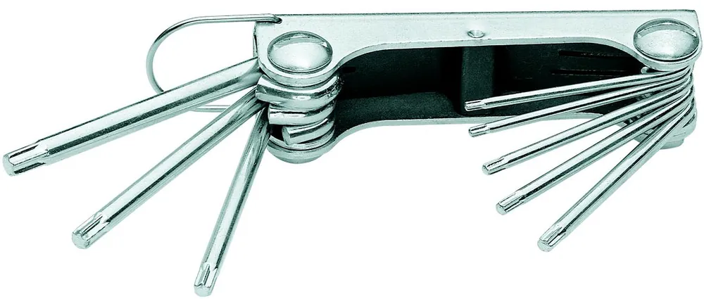 Angebot GEDORE 43 SCL TX-80 Winkelschraubendreher-Satz im Clip 8-teilig TX T9-T40