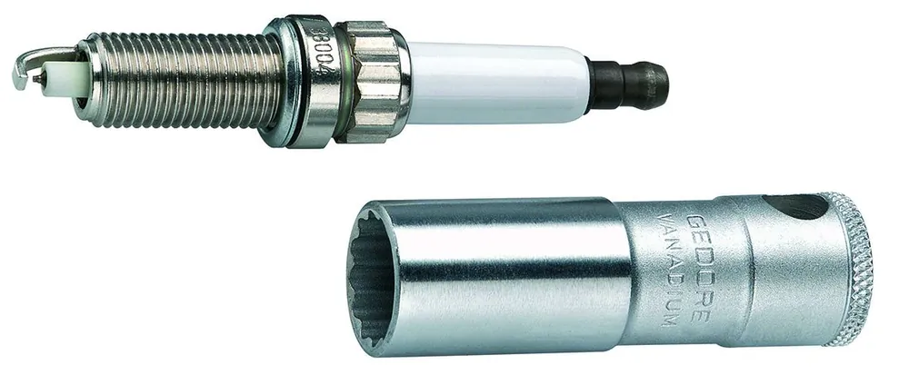 Jetzt Bestellen GEDORE 55 D Zündkerzeneinsatz mit Haltefeder 3/8" 14 mm