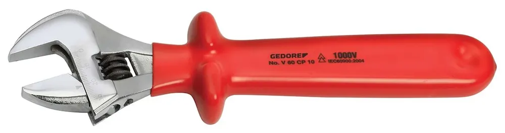 GEDORE 60 V CP 12 Einmaulschlüssel verstellbar 12" 1000 V Versand Am Gleichen Tag