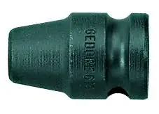 GEDORE 620 KB Verbindungsstück 1/4" skt - 1/4" vkt Geprüft