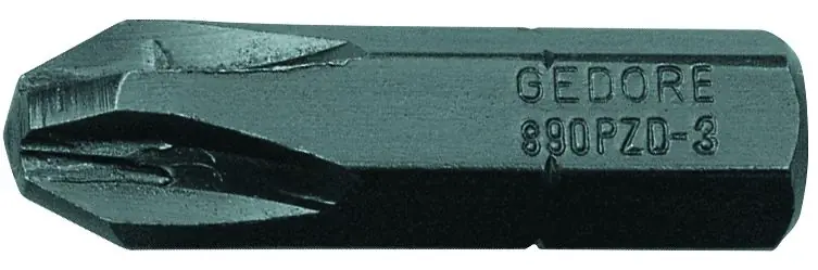 GEDORE PZD 890 1 Schraubendreherbit 5/16" Kreuzschlitz PZ 1 Preisreduziert