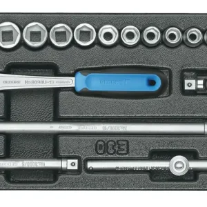 Neu Im Sortiment GEDORE Steckschlüssel-Sortiment 3/8" in 1/3 ES-Modul