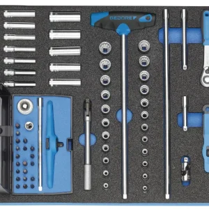 Direkt Vom Hersteller GEDORE 2005 CT2-D 20 Steckschlüssel-Sortiment 1/4" in Check-Tool-Modul 67-teilig