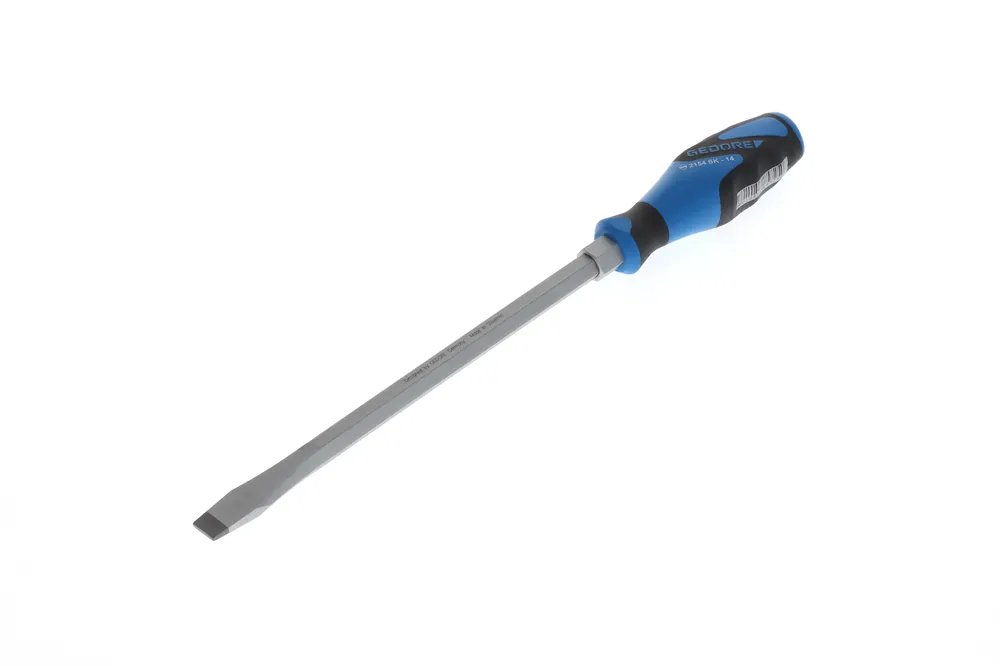GEDORE 14 2154SK 3K-Schraubendreher mit Schlagkappe Schlitz 14 mm Highlight