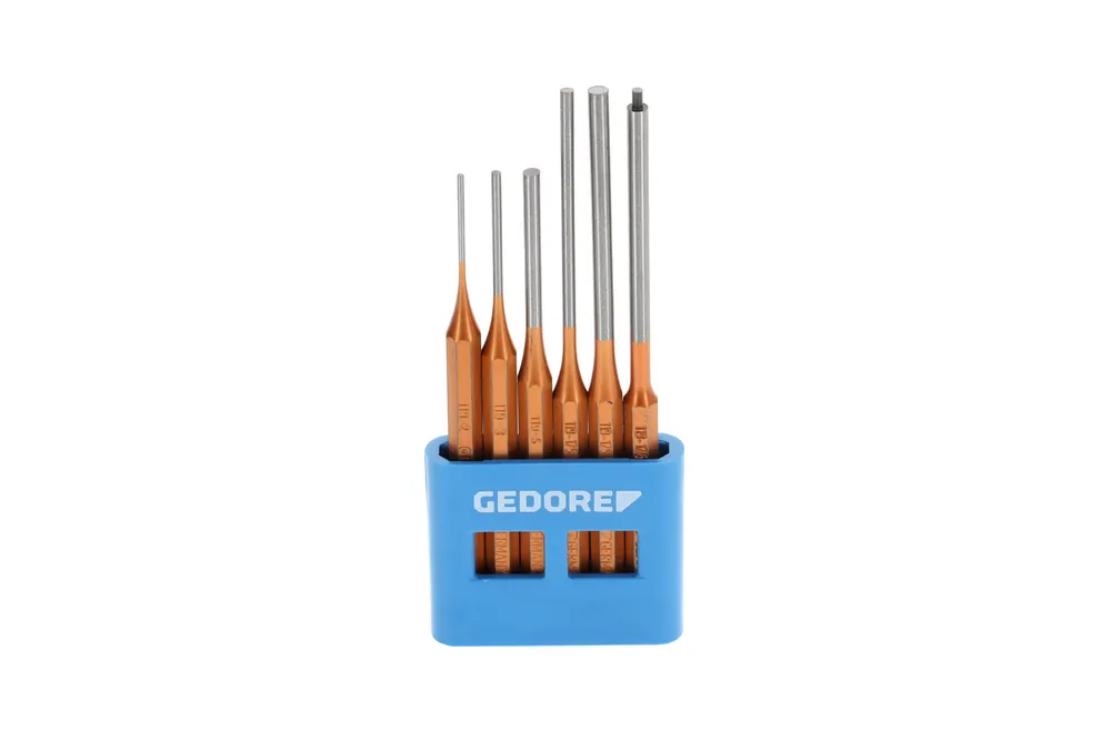 GEDORE L 116 Splinttreiber-Satz lange Form 6-teilig im PVC-Halter Meistverkauft