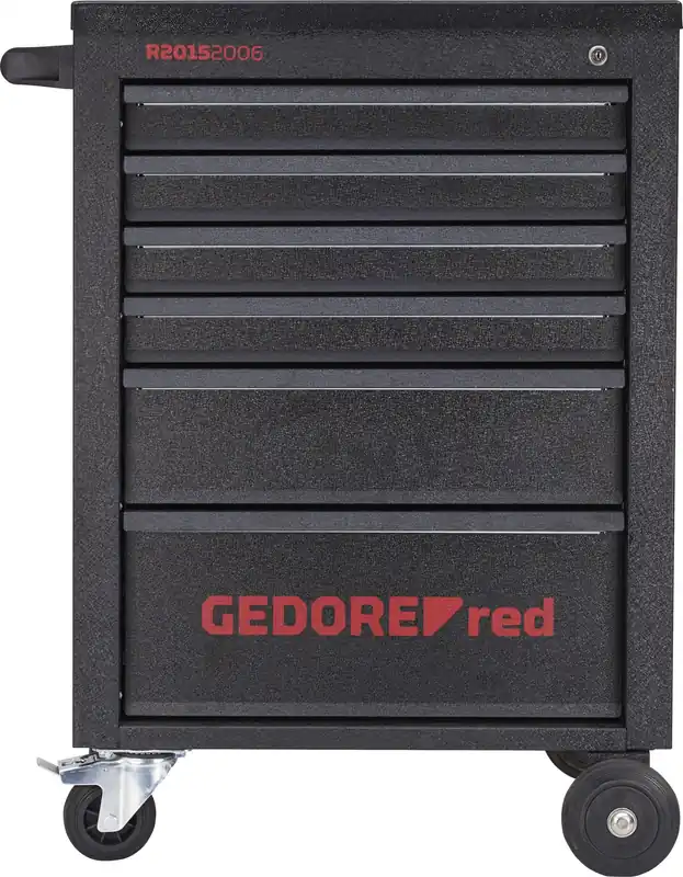 Aktuell GEDORE red Werkzeugsatz im Werkstattwagen MECHANIC schwarz - 166-teilig