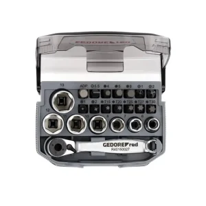 Sale GEDORE red Steckschlüssel-Satz R49005023 1/4" 6-13mm +Bits 23-teilig