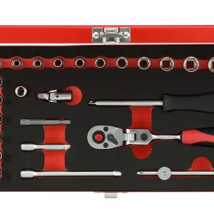 Jetzt Bestellen GEDORE red Steckschlüssel-Satz R49044033 1/4" 4-13mm 33-teilig