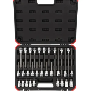 GEDORE Schraubendrehereinsätze R68003030 1/2 6-kant 30-teilig Echt