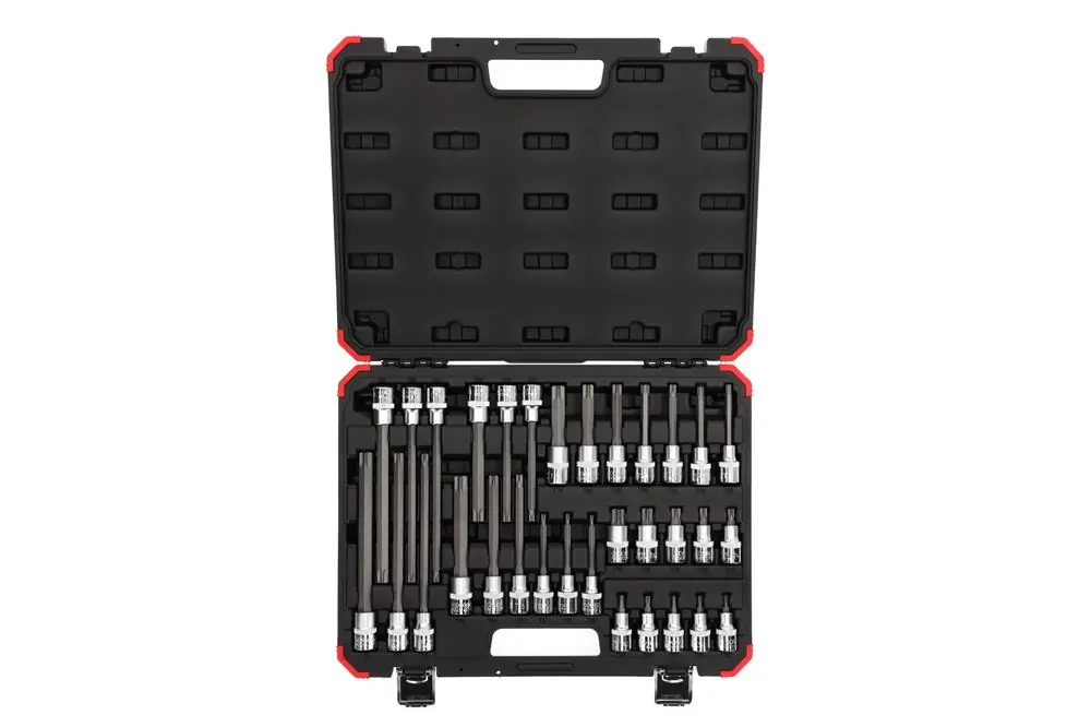 Nur Heute GEDORE red Schraubendrehereinsätze R68003032 1/2 TX 32-teilig
