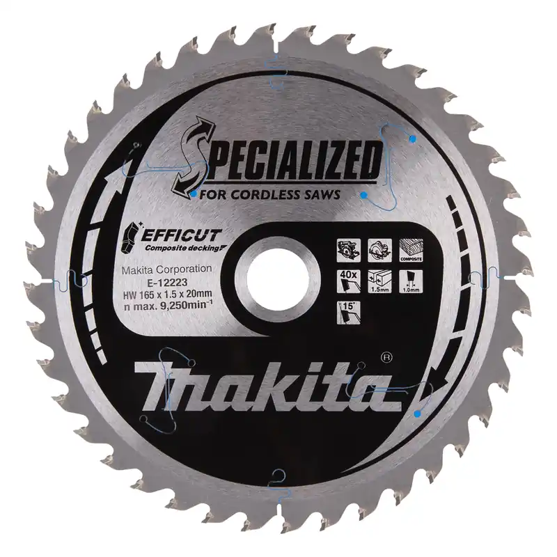 Sichere Zahlung Makita E-12223 EFFICUT Sägeb.165x20x40Z