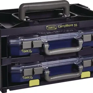 Sortimentskastentresor CarryMore 55 B386xT278xH195mm 16 je Koffer Markenprodukt