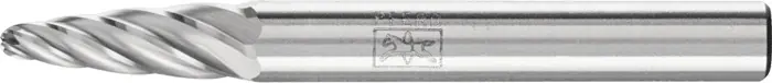 Ausverkauf Frässtift RBF D.6mm Kopf-L.18mm Schaft-D.6mm HM Verz.INOX PFERD