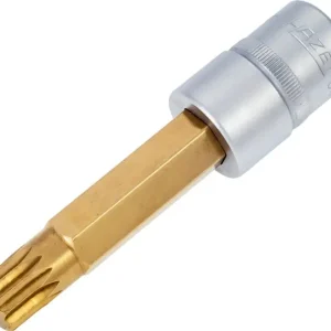 Saisonangebot Steckschlüsseleinsatz 990LG-14 1/2 Zoll Innen-Vielzahn M14 L.100mm HAZET