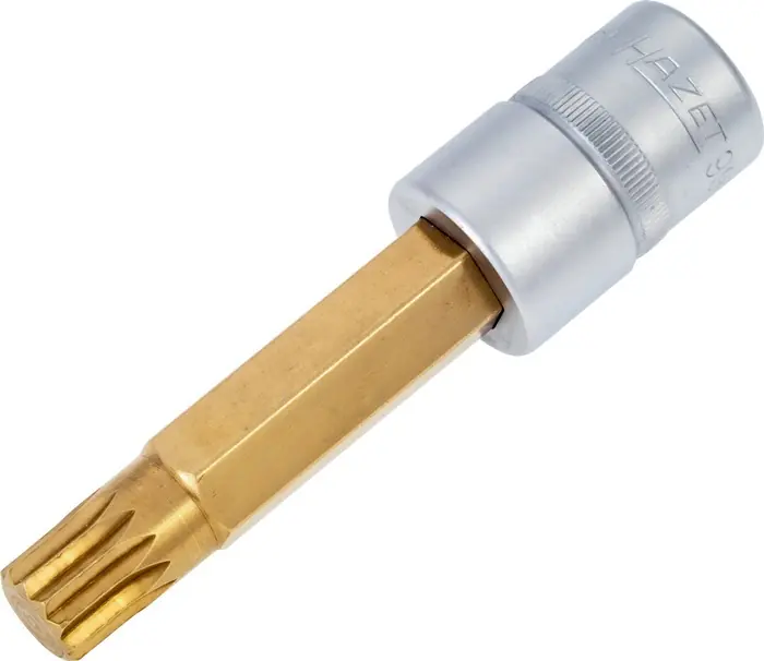 Saisonangebot Steckschlüsseleinsatz 990LG-14 1/2 Zoll Innen-Vielzahn M14 L.100mm HAZET