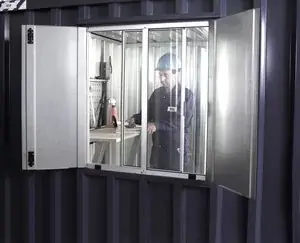 Direkt Vom Hersteller Schiebefenster mit Blendläden (Einbau ab 2m Wand möglich)